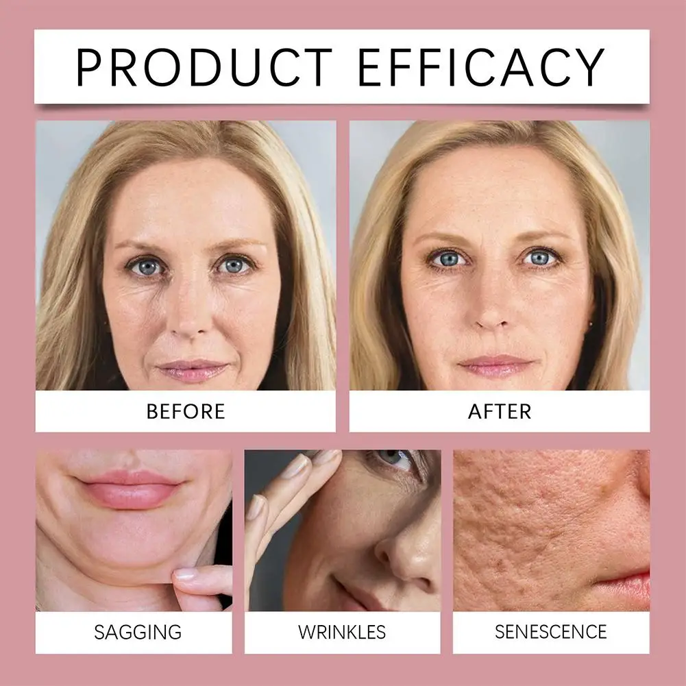 Bio-Collagen Facial Mask Deep Hydrating Moisturizing Firming & Fine Line Reduction Face Skin Care 1 / 5 / 10 Pcs - Image 5