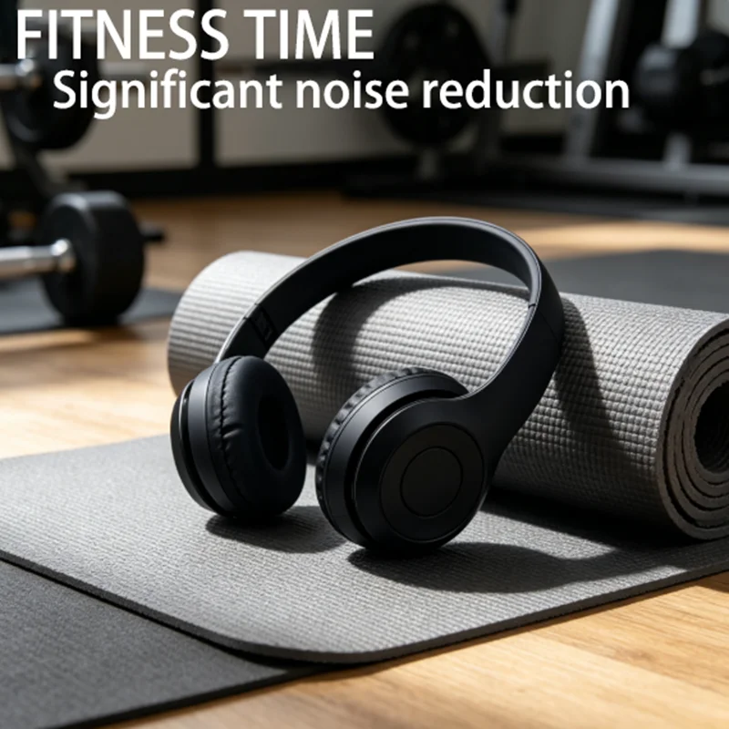 High Fidelity Bluetooth Wireless Headset, Clear Stereo Sound Over Ear Headphones with Built-in HD Mic, Stable Connection - Image 6