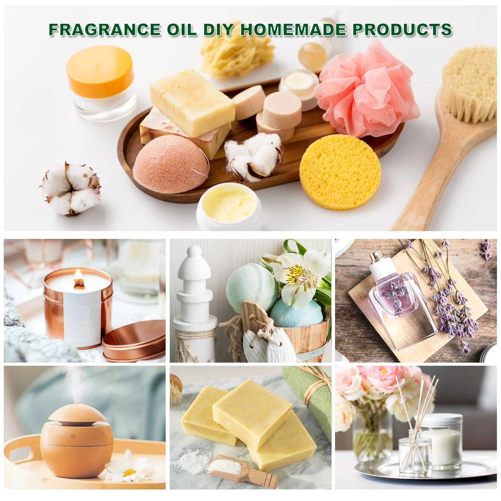 MAYJAM 35 Bottles Essential Oils Set For Humidifier Lavender Eucalyptus Vanilla Oregano Neroli Aroma Oil DIY Making Candle - Image 4