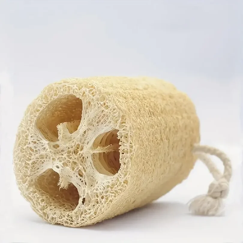 Natural Egyptian Loofah Exfoliating Body Scrubber, Egyptian Shower Loofah Sponge Body Scrubber for Women and Men for Body - Image 2