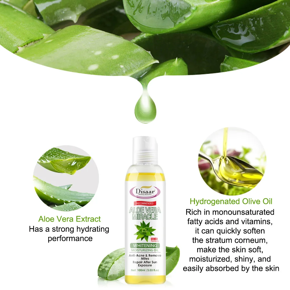 100ml Pure Natural Plant Essential Oils Aloe VC Avocado Honey Snake Argan Olive Carrot Massage Oil Repairing Smoothing Skin Care - Image 4