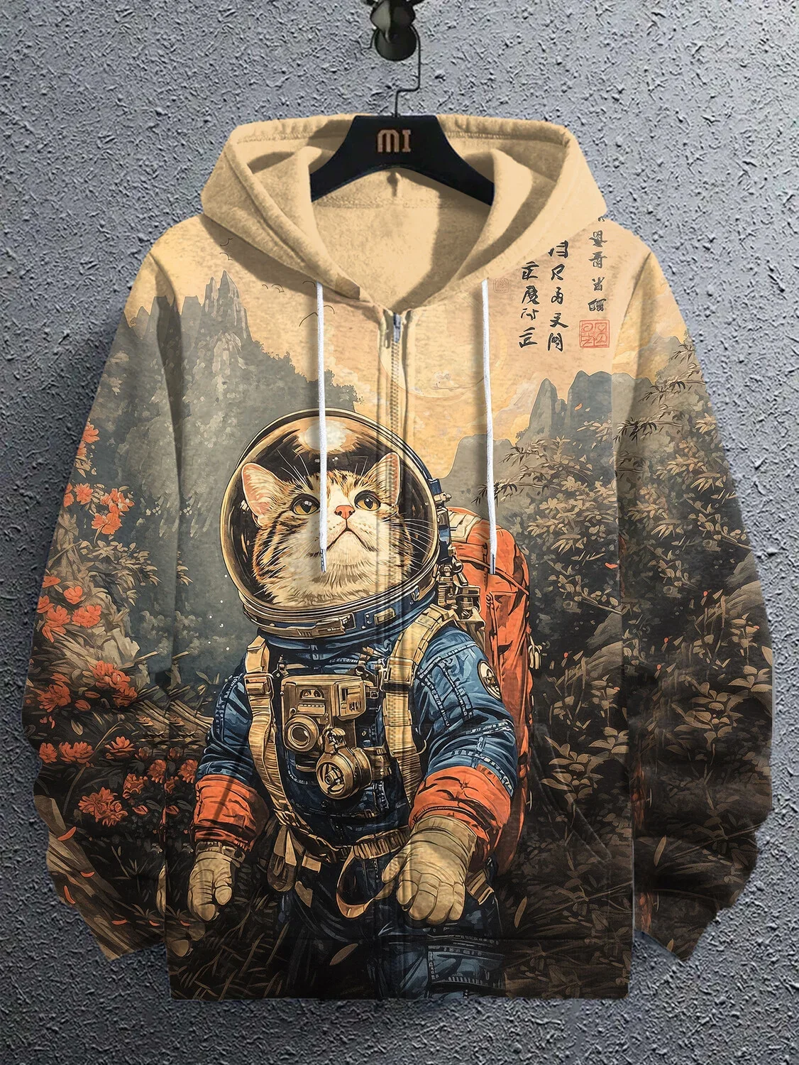 Cartoon Dinosaur Cat 3d Print Hoodie Men Women Fashion Zip Up Hoodies Male Jacket Animal Tracksuit Zipper Clothes Funny Sweats - Image 3