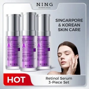 3pcs Retinol Face Essence: Boost Firmness, Brightness & Moisture with Carnosine & Centella Extract