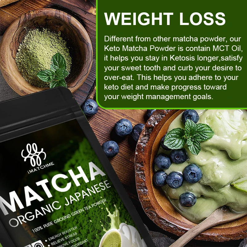 Original Matcha Supplement Superfood for Energy, Immune, Digestion and Antioxidant Support Weight Loss - Image 4
