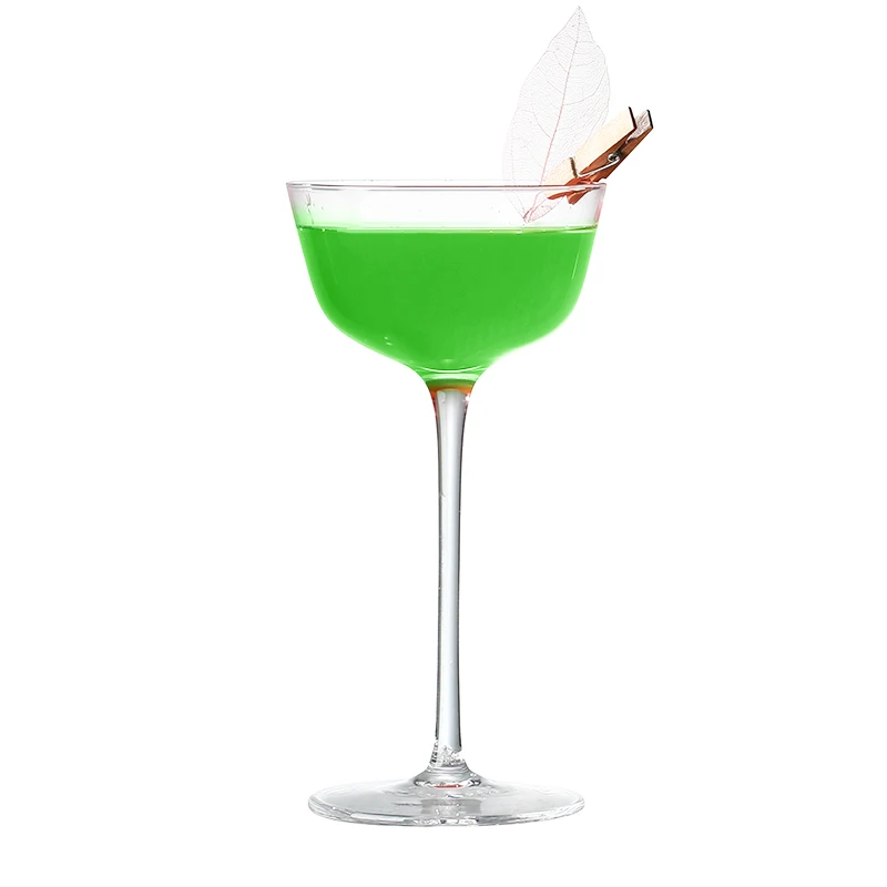 Lead Free Goblet Cocktail Glasses, Martini Glass, Wine Glass, Set of 4, 145ml - Image 6