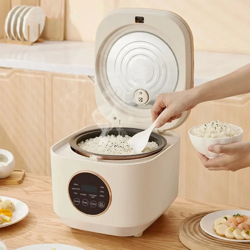Smart Mini Rice Cooker 5L Multifunction Cooker 2-3 People Portable Electric Cooker Nonstick Pot for Kitchen Home cooking Machine - Image 2