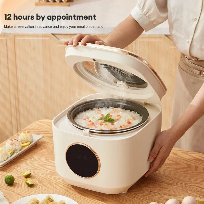 Smart Mini Rice Cooker 5L Multifunction Cooker 2-3 People Portable Electric Cooker Nonstick Pot for Kitchen Home cooking Machine - Image 3
