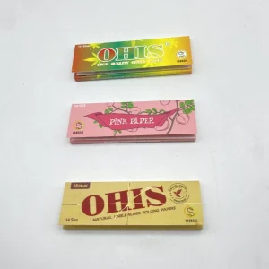 New Arrival Natural Unrefined Rolling Paper Filters Booklet Papers Filter Tips Set Gift For Man