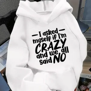 New Arrival Woman Printed Hoodie All Season Daily Casual Fashion Hooded Sweatshirts Home Outdoor Comfort Pullover
