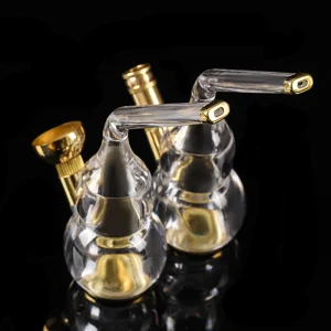 Hot Sale Dual Cigarette Tobacco Smoking Pipe Water Filter Pipe Mini Shisha Hookah Water Pipe Water Bottle Filter Smoking