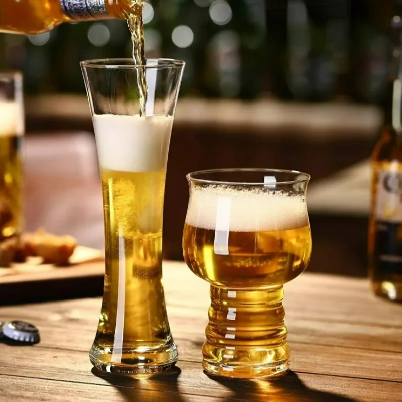 Craft Beer Cup Large Capacity Glass Draft Beer Cups Cold Drink Cup Personality Draft Beer Glasses Cups Party Bar Accessories - Image 2