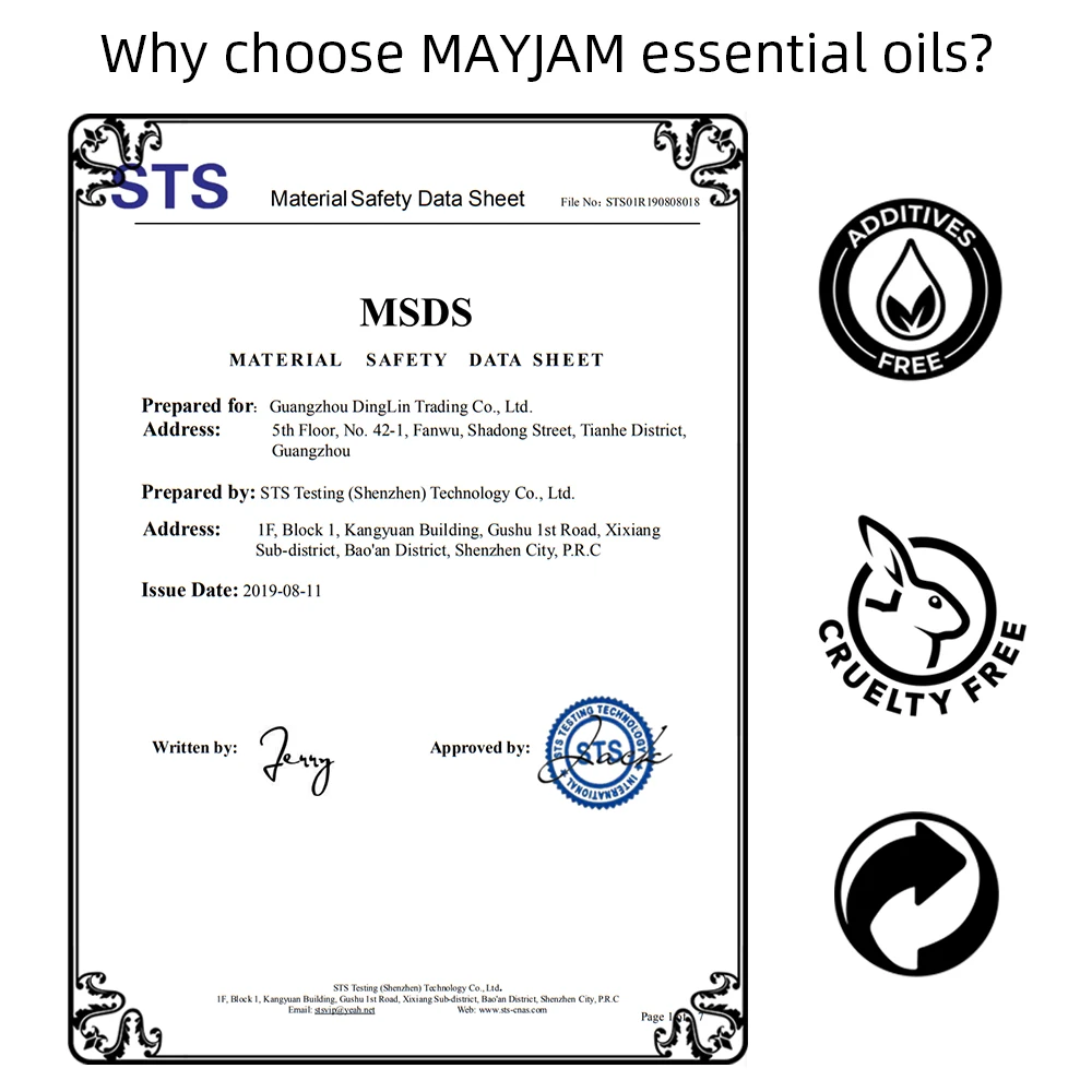 MAYJAM 35 Bottles Essential Oils Set For Humidifier Lavender Eucalyptus Vanilla Oregano Neroli Aroma Oil DIY Making Candle - Image 6